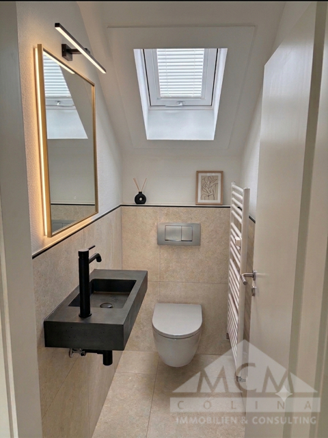 Virtuelle Planungsidee für Gäste WC (DG)