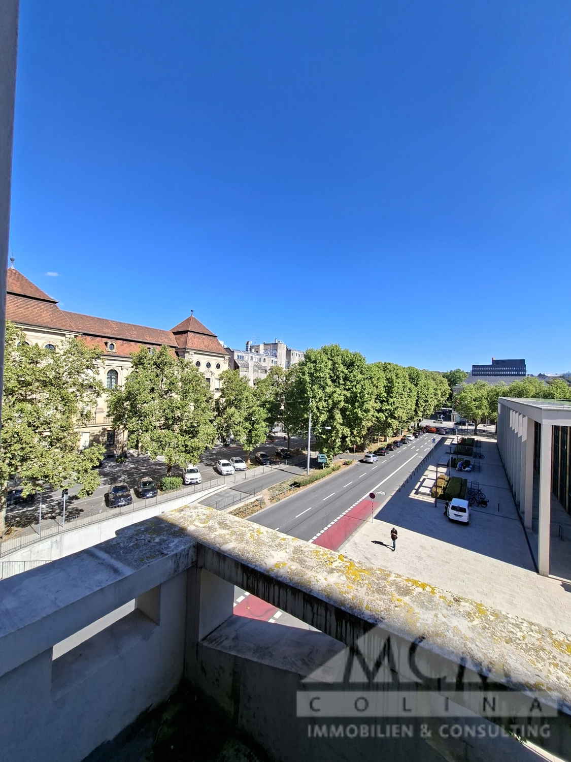 Ausblick aus dem 2 Balkon