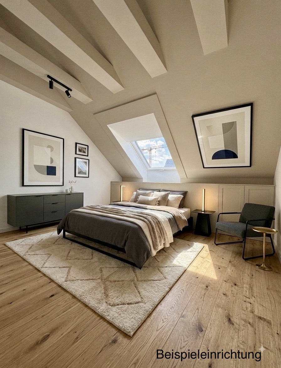 Visualisierung Schlafzimmer 3 (DG)